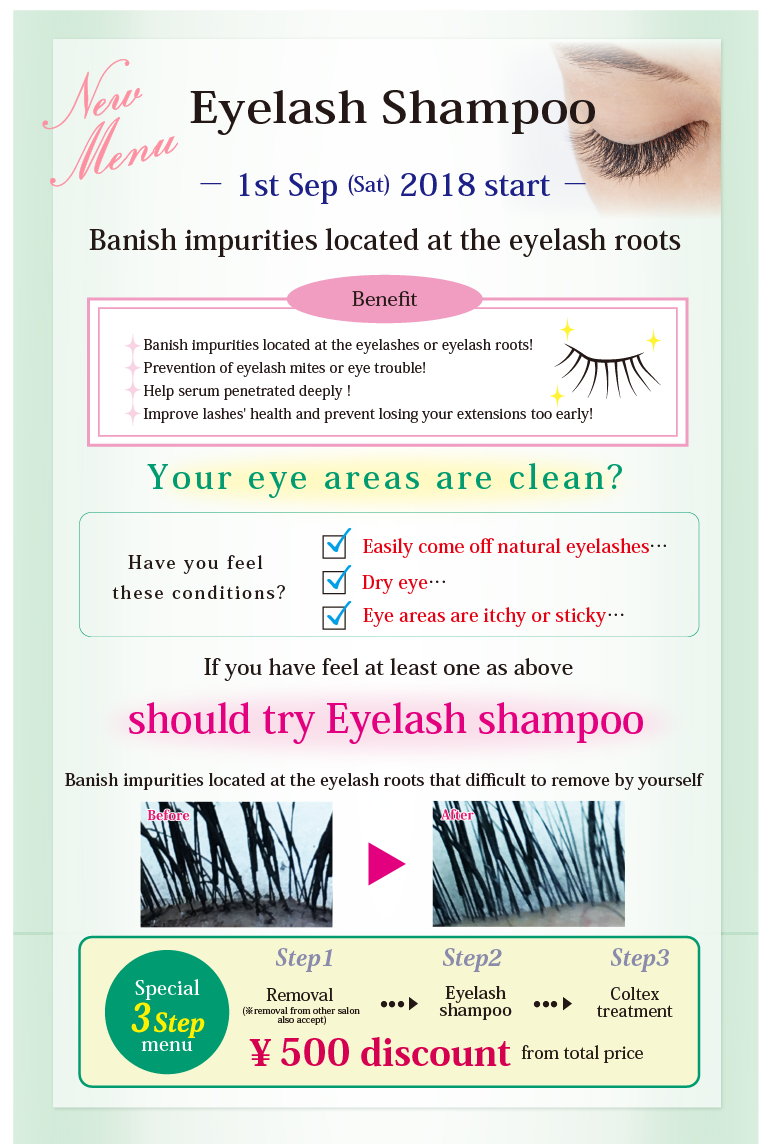 eylash shampoo